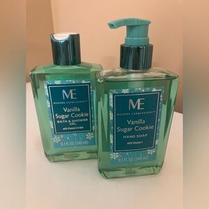 Modern Expressions Vanilla Sugar Cookie Bath & Shower Gel $ Hand Soap. New